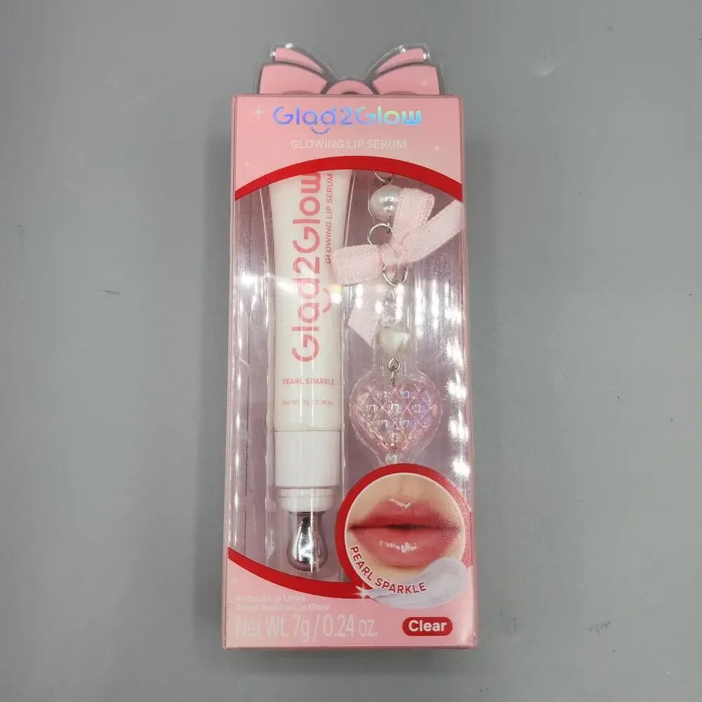 Glad2Glow Brightening Lip Serum 3in1 Color Hydrating Glossy Lips Non-Sticky 7g